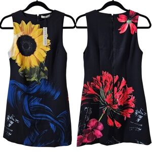 Alice + Olivia Clyde Mini Dress 2 Azalea Floral NWT 🌻